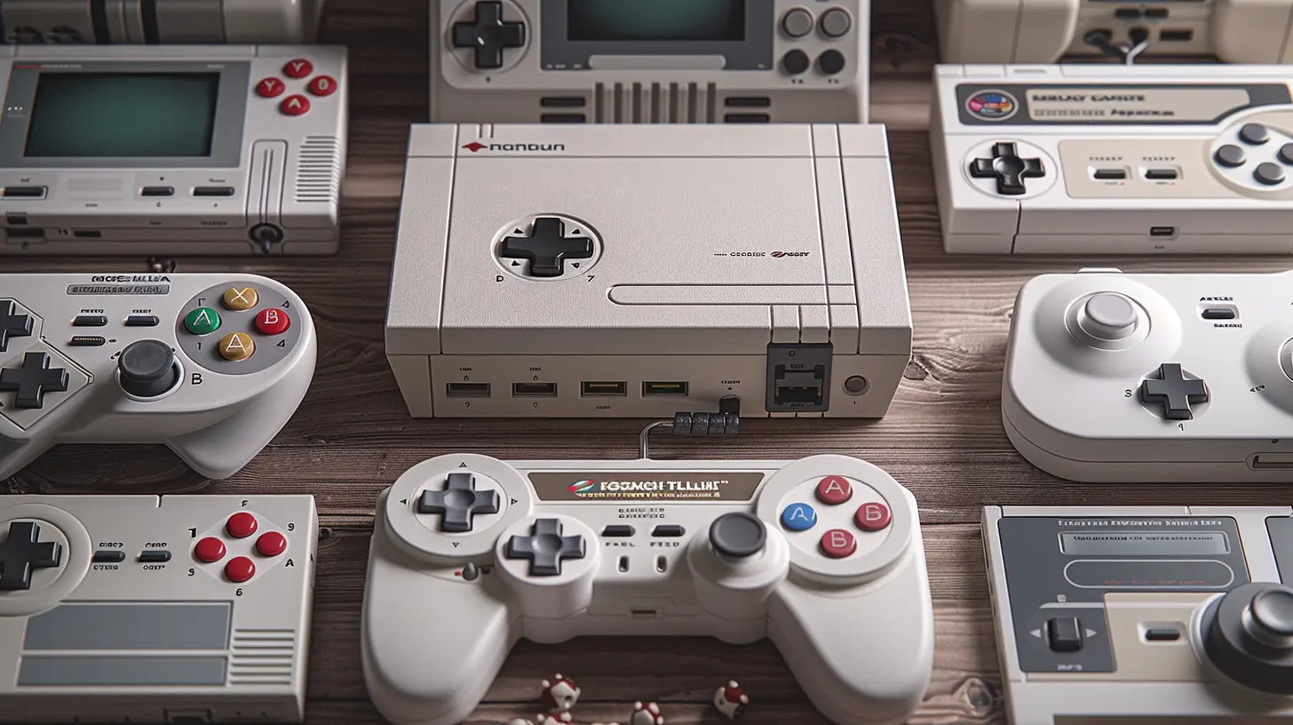 Retro Game Consoles Making a Big Comeback