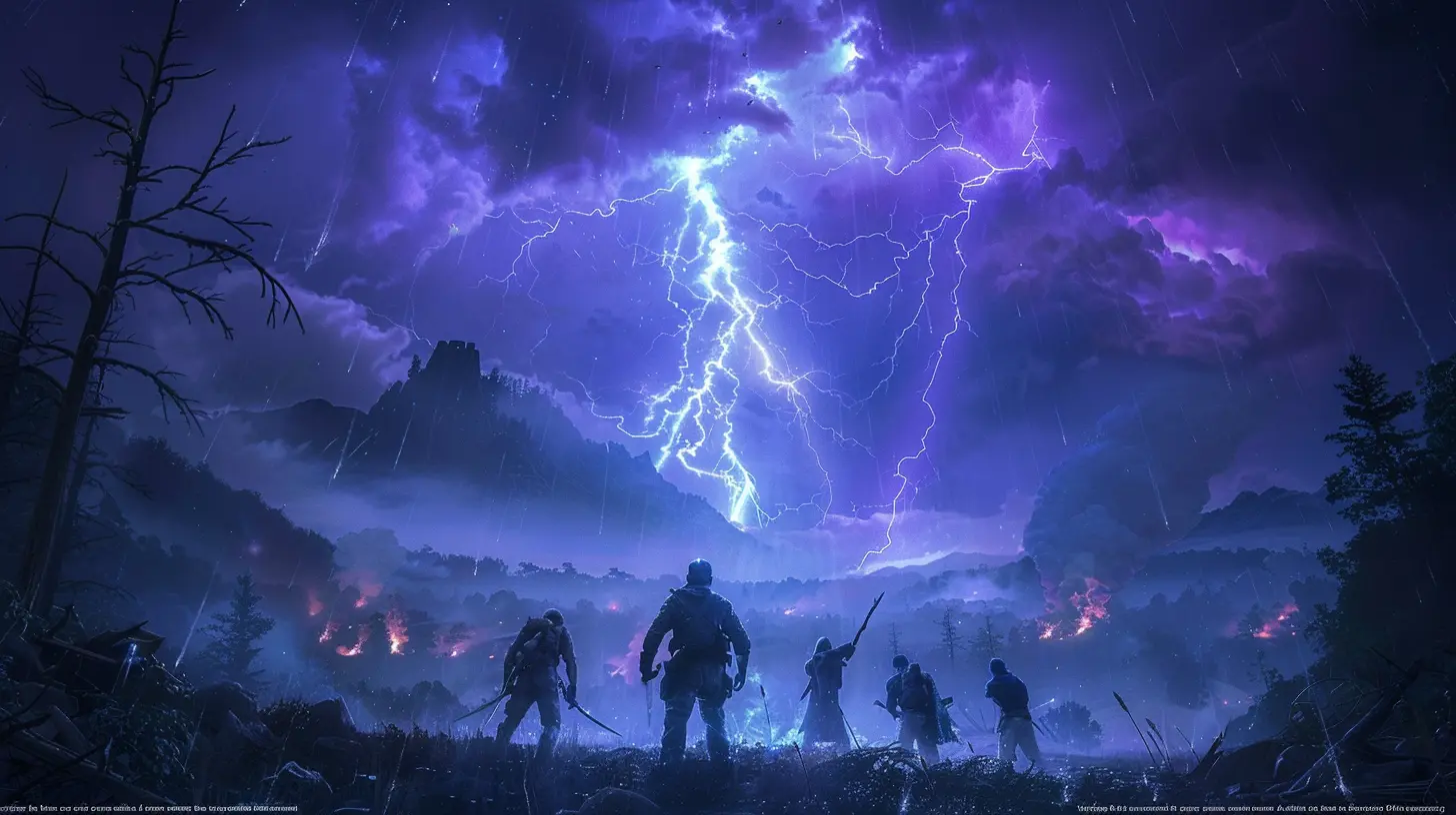 Surviving the Sudden Storm in Battle Royale Games