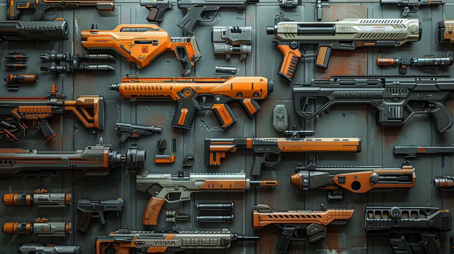 Weapon Variety and Selection in Sci-Fi FPS Games