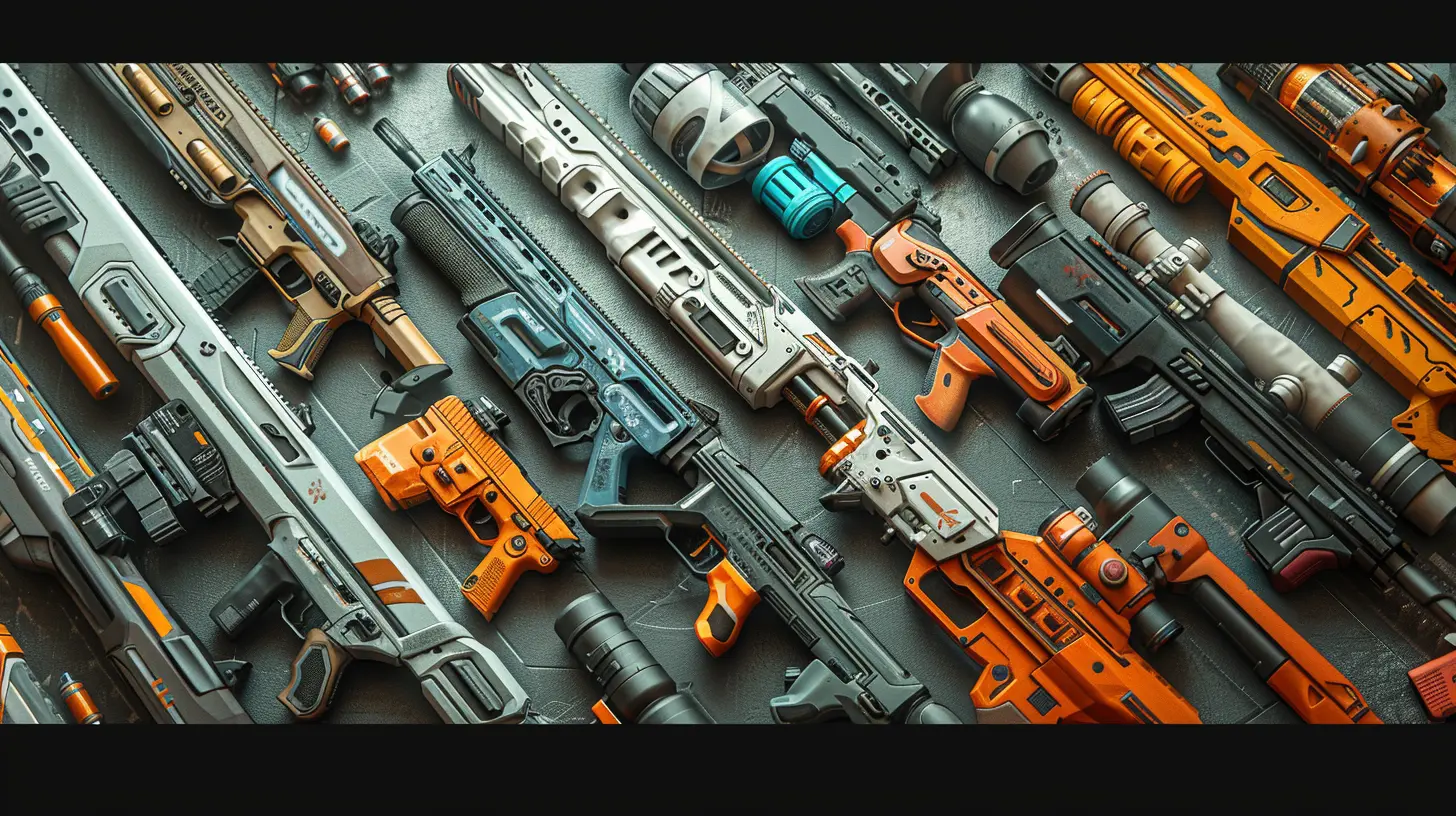 Weapon Variety and Selection in Sci-Fi FPS Games