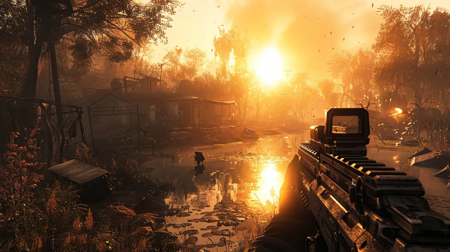 When Cinematics Meet Combat: Stunning Visuals in Third-Person Shooters
