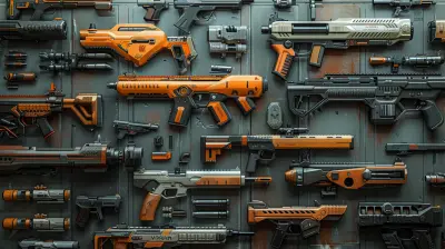Weapon Variety and Selection in Sci-Fi FPS Games