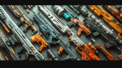 Weapon Variety and Selection in Sci-Fi FPS Games