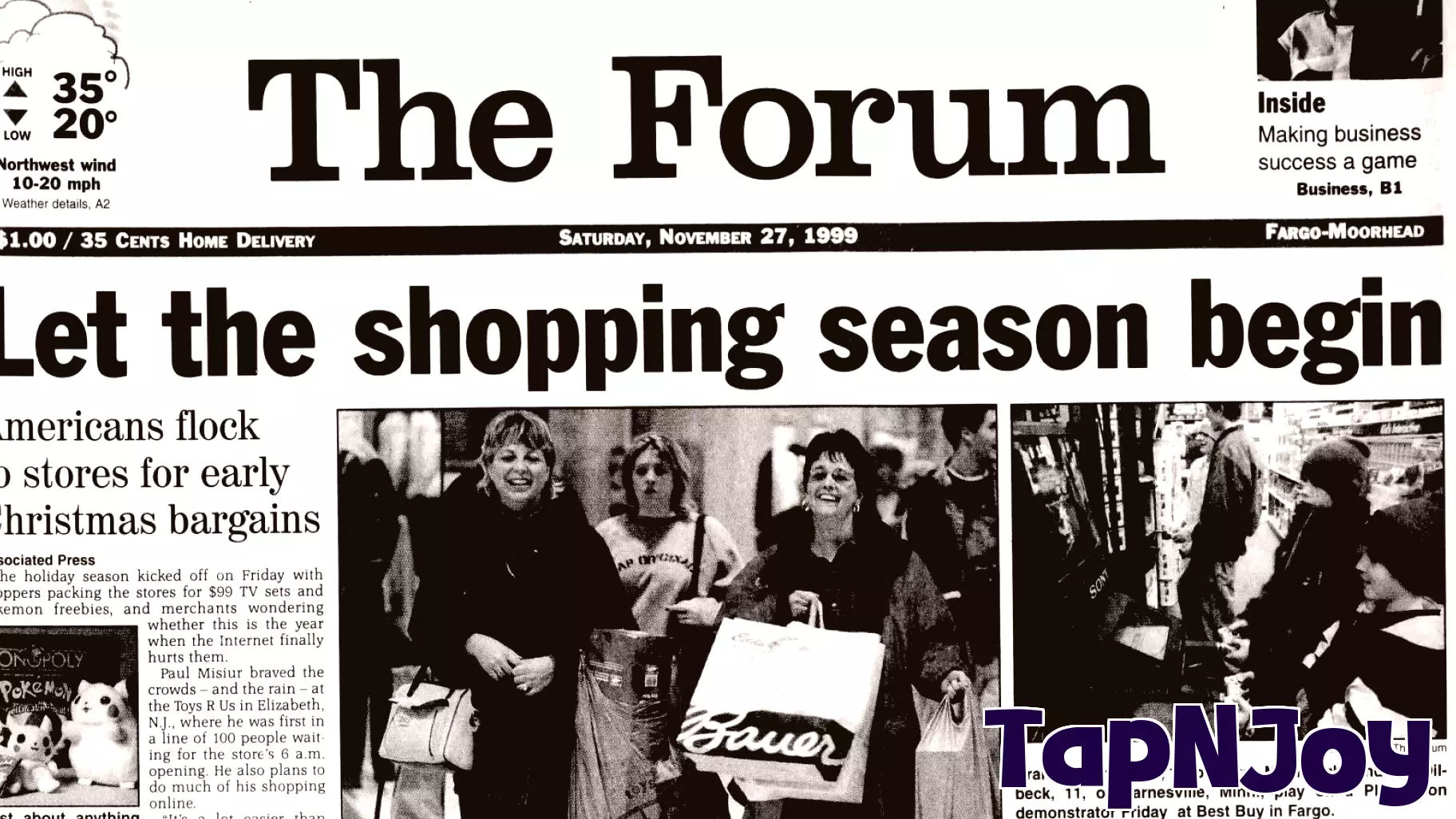 A Look Back: The Video Game Shopping Frenzy of November 1999