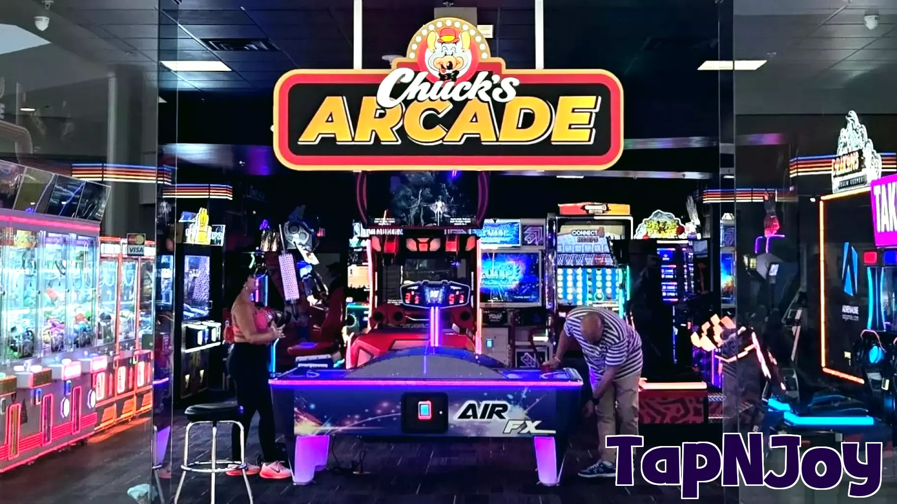 Chuck E. Cheese Unveils Chuck's Arcade Tailored for Adults