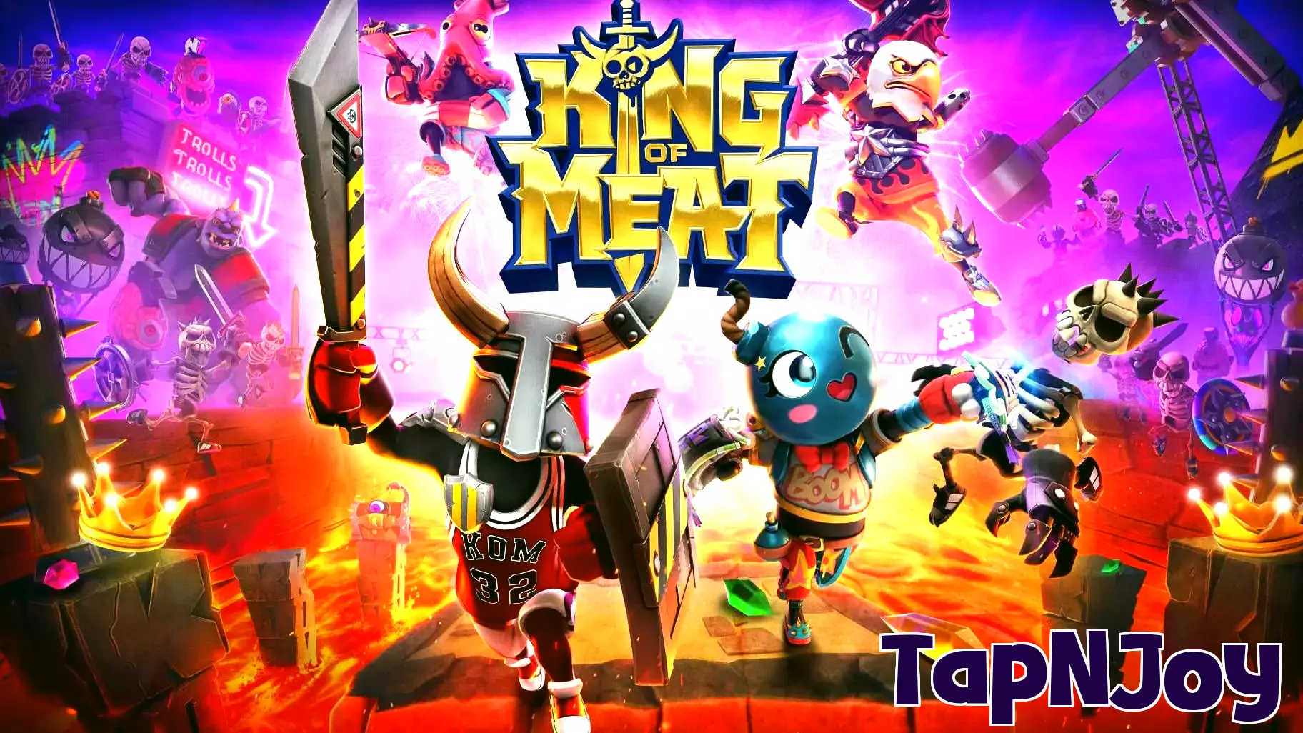 King of Meat: Amazon Games' Delightful Take on Party Platformers
