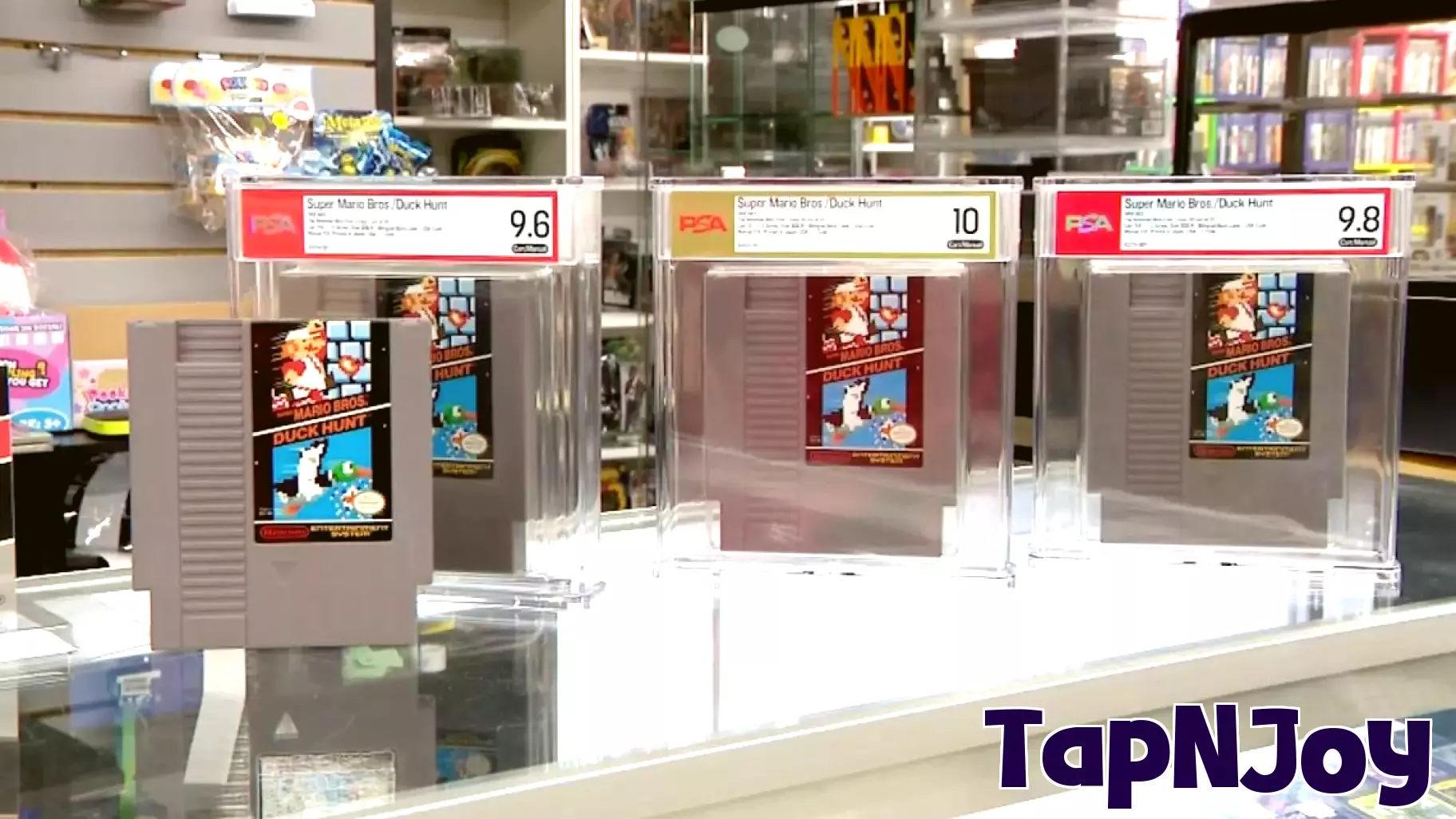 Nearly 100 never-before-seen Nintendo cartridges found in game shop