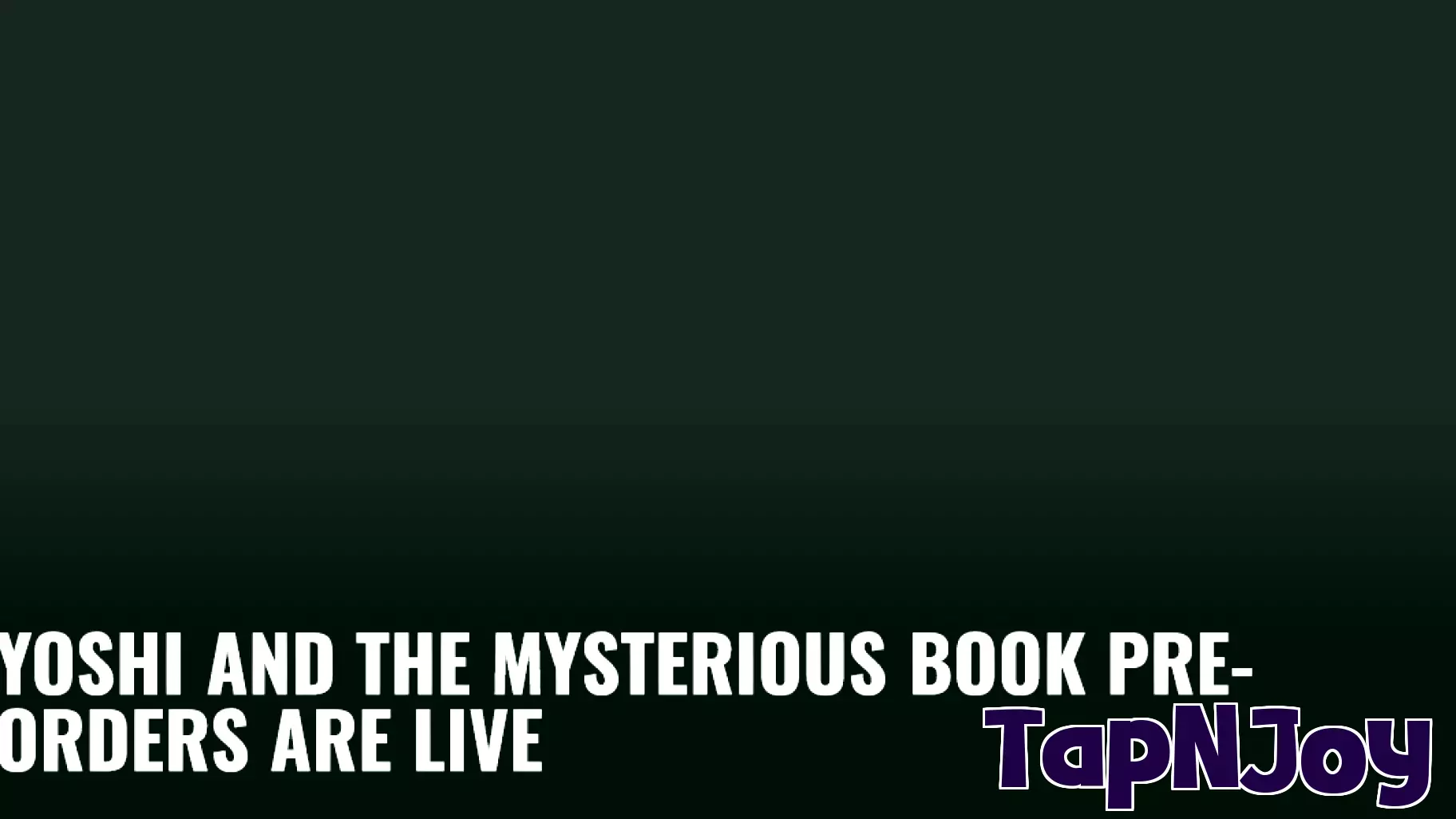 Yoshi and the Mysterious Book Pre-Orders Are Live